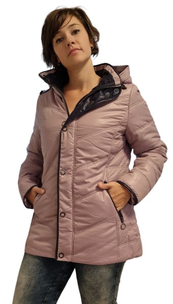 Valino, softig, weiche Steppjacke mit Kapuze