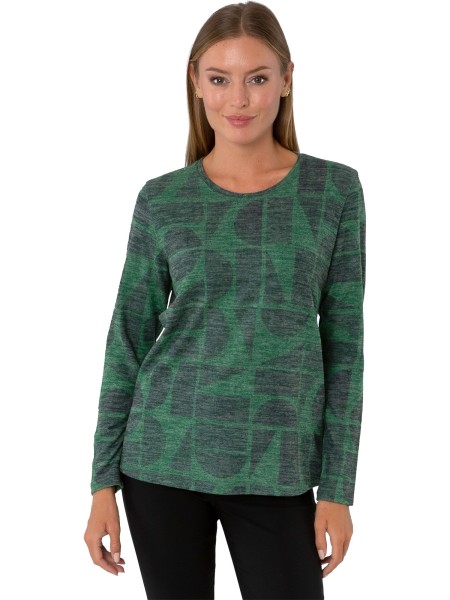 Estefania for woman, Pullover mit asymmetrischen Muster