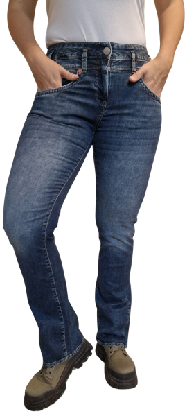 Herrlicher, Pearl Bootcut Jeans aus Recycled Denim Light